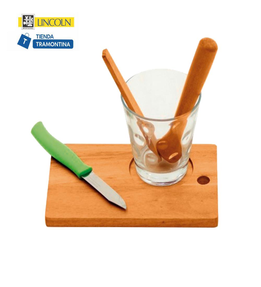 JUEGO CAIPIRIÑA BASIC Tramontina 5piezas 506
